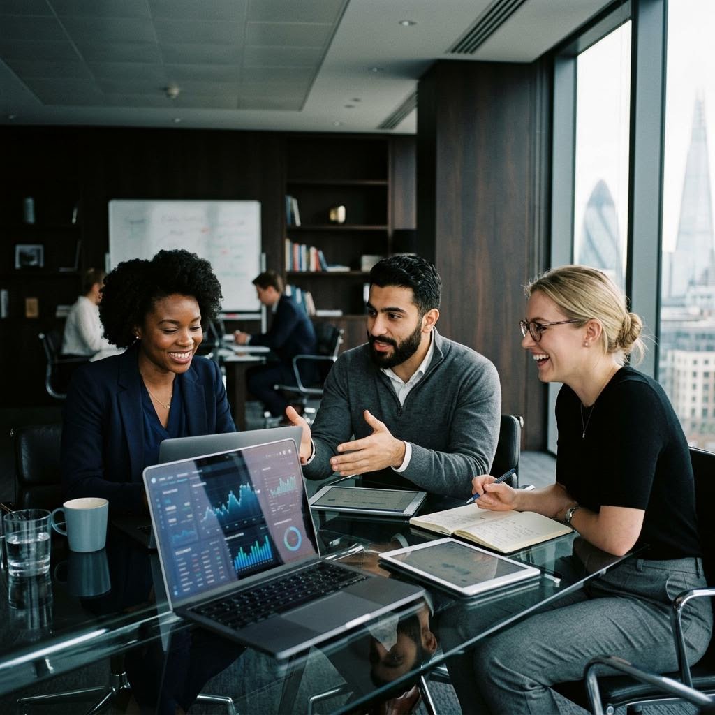 Neuprägenz Data-Science-Team bei der Marktanalyse